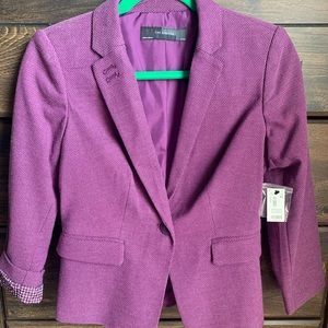 Purple blazer — worn once